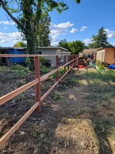 7.5 Redwood Dog Ear 3